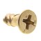 Prime-Line Wood Screw, Flat Head, Phillips Drive No. 8 X 1/2in Solid Brass 25PK 9034968 - alternate 1